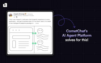 AI Agent Platform by CometChat gallery image
