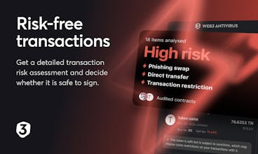 Web3 Antivirus Extension 2.0 gallery image