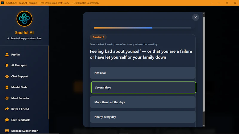 Soulful AI - Real-time AI Therapist (v4) screenshot 5