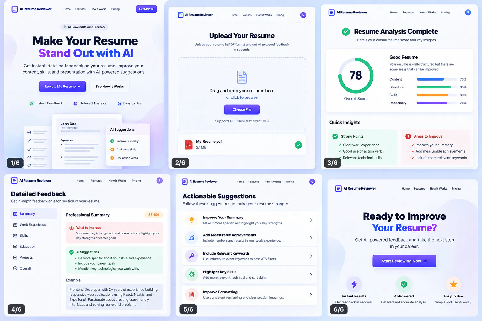 AI Resume Reviewer gallery image