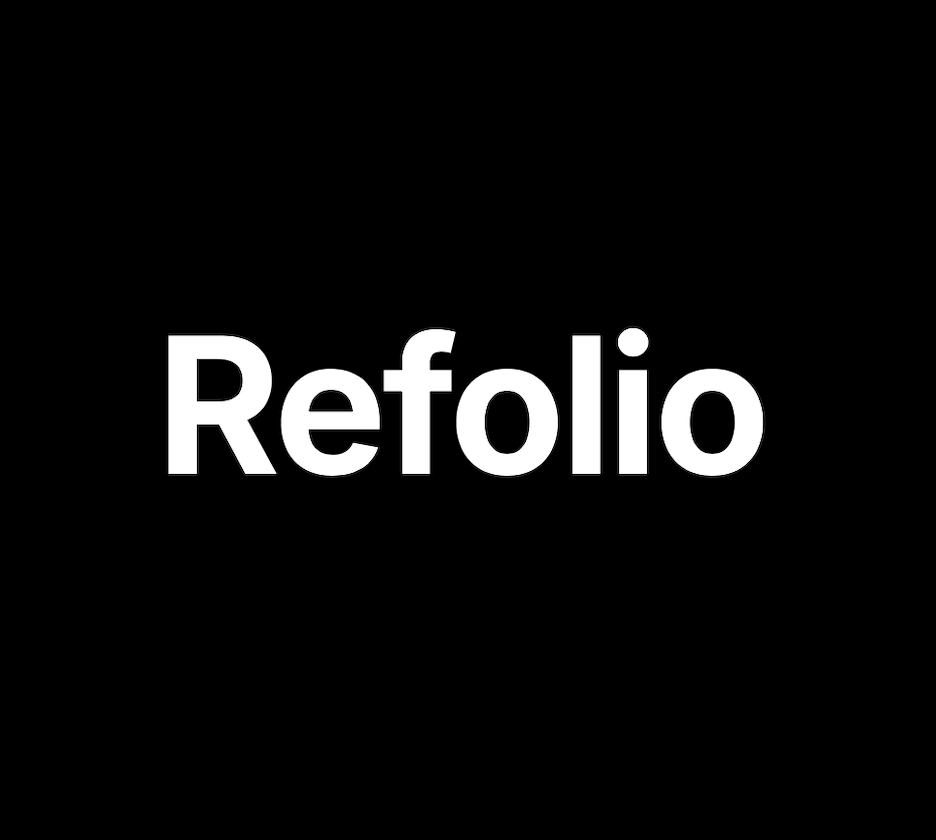 Refolio - Main product screenshot demonstrating key features and user interface