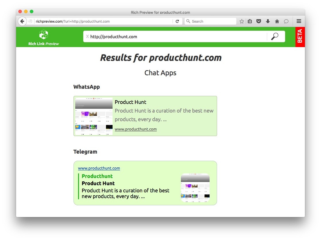 Rich Preview gallery image