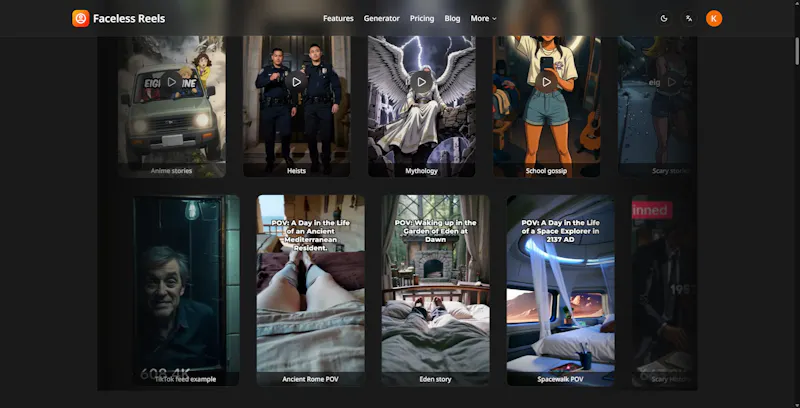 Faceless Reels screenshot 3
