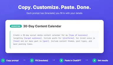AI prompt toolkit for Entrepreneurs gallery image