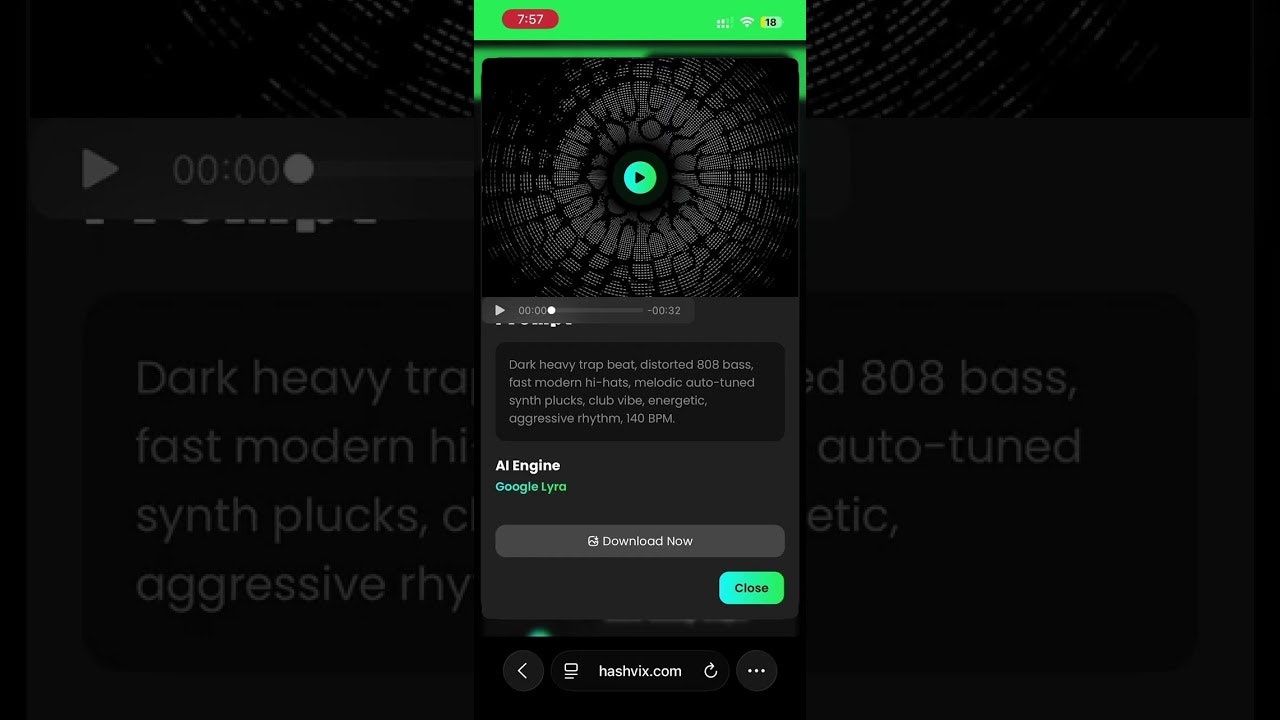 Hashvix Vocal & Tune Generator gallery image