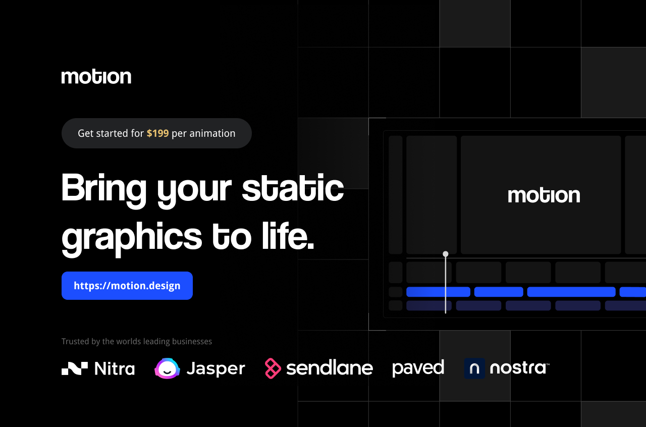 startuptile Motion-Animations to bring your websites to life