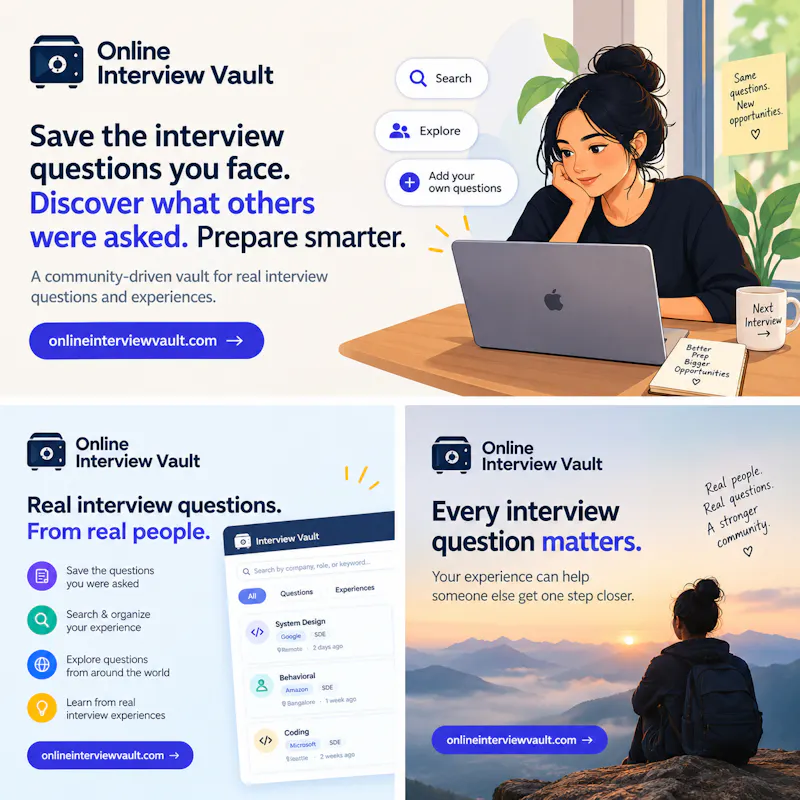 Online Interview Vault screenshot 5
