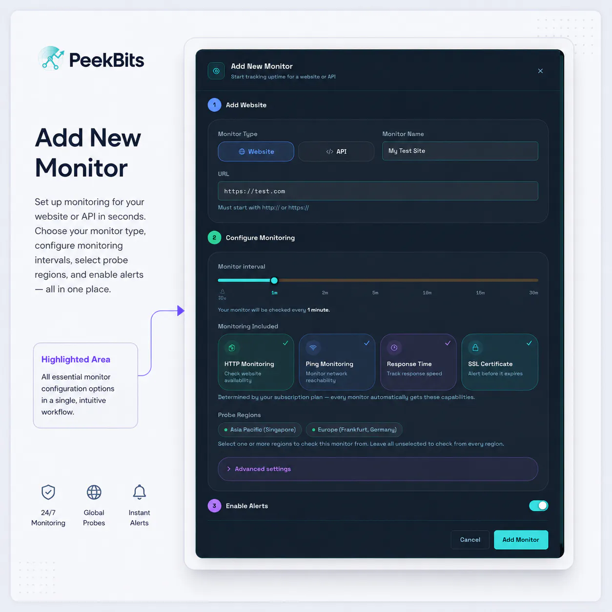PeekBits gallery image