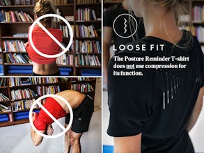 Posture Reminder T-shirt gallery image