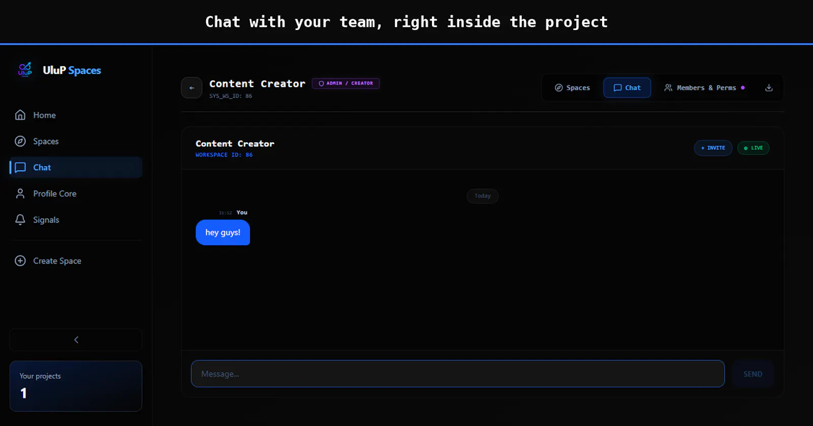 UluP Spaces screenshot 4