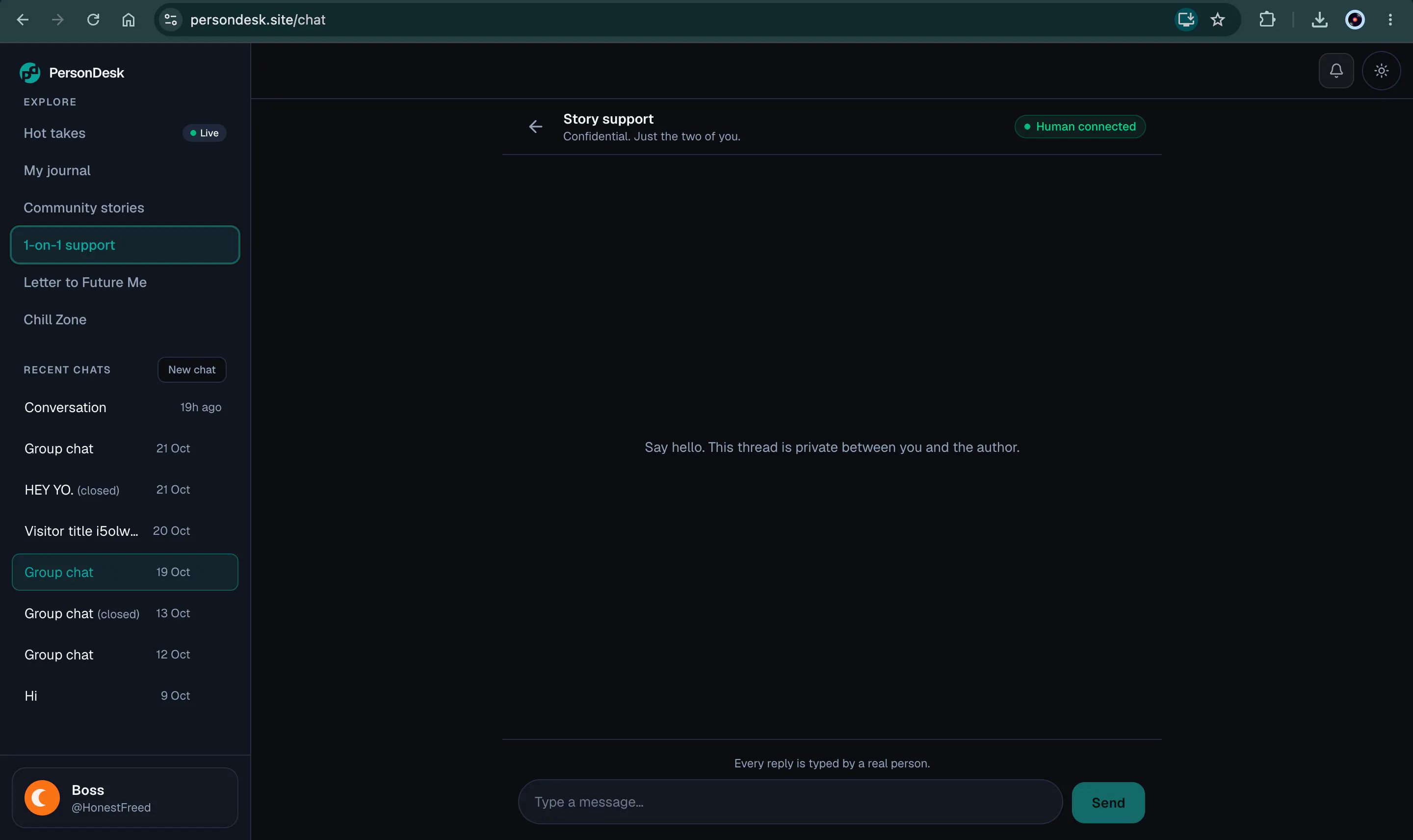 PersonDesk gallery image