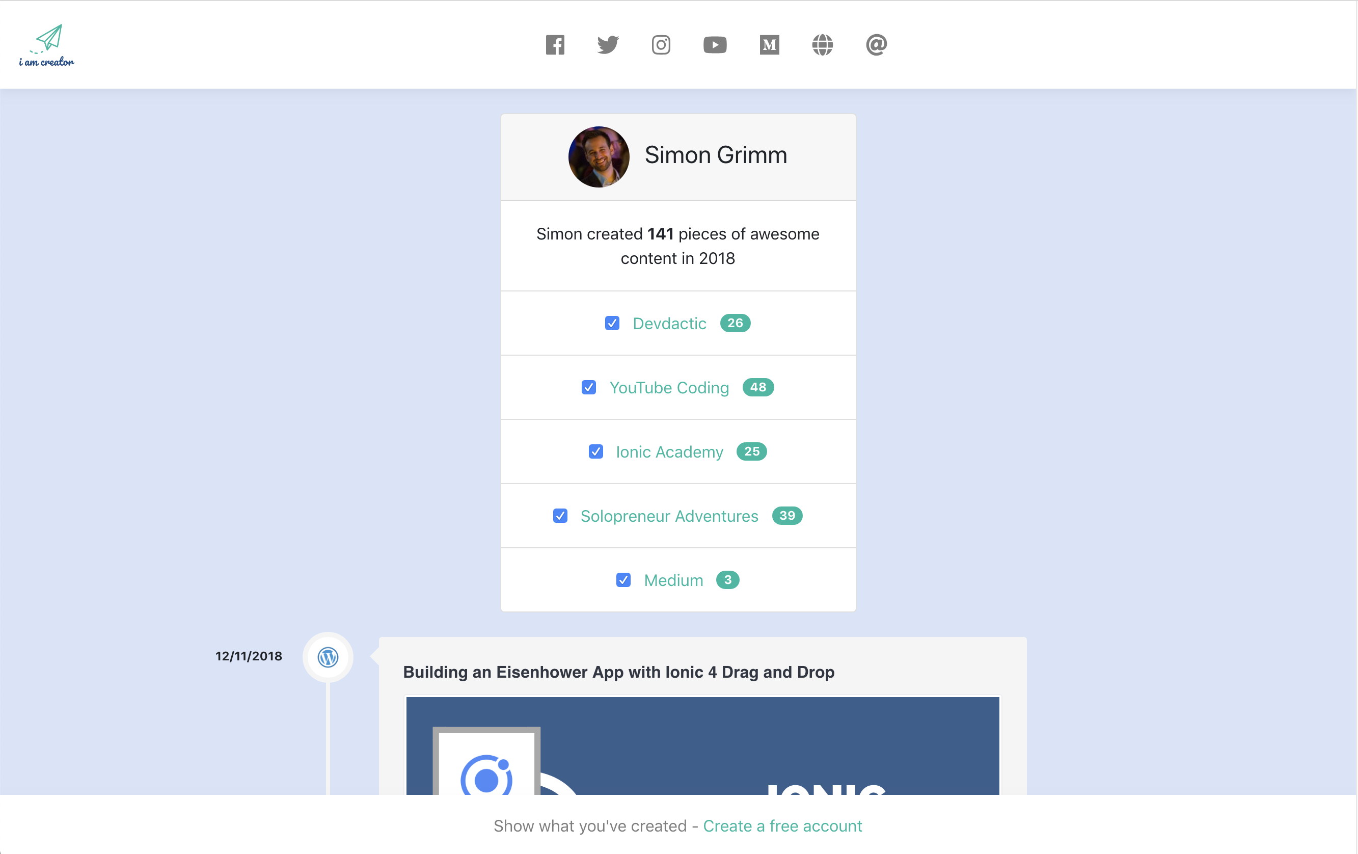 I am Creator gallery image