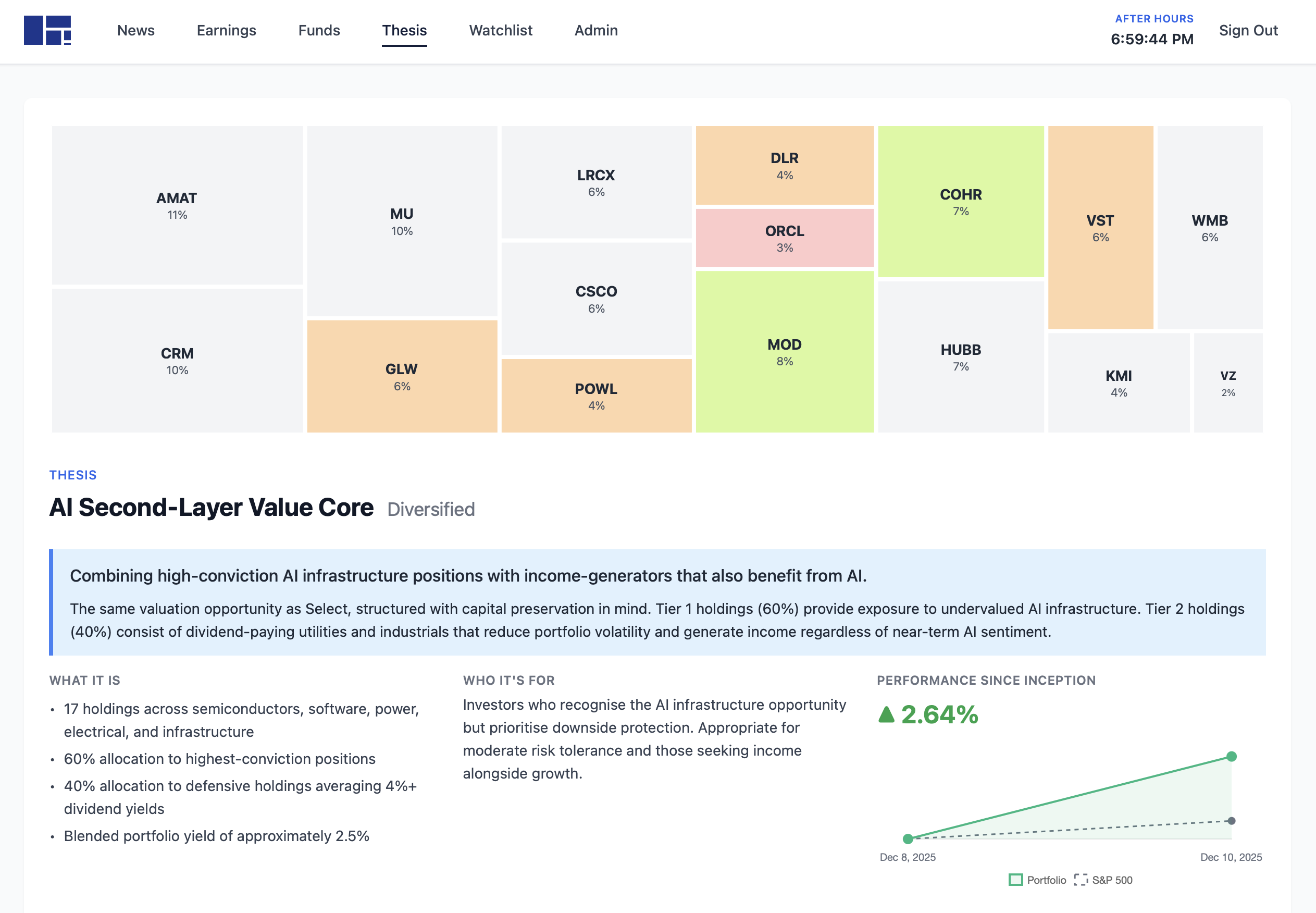 stock.holdings - Screenshot 4 showing product features and functionality