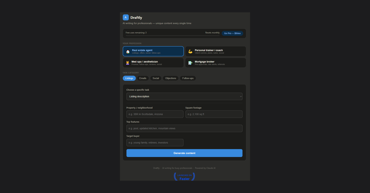Draftly gallery image