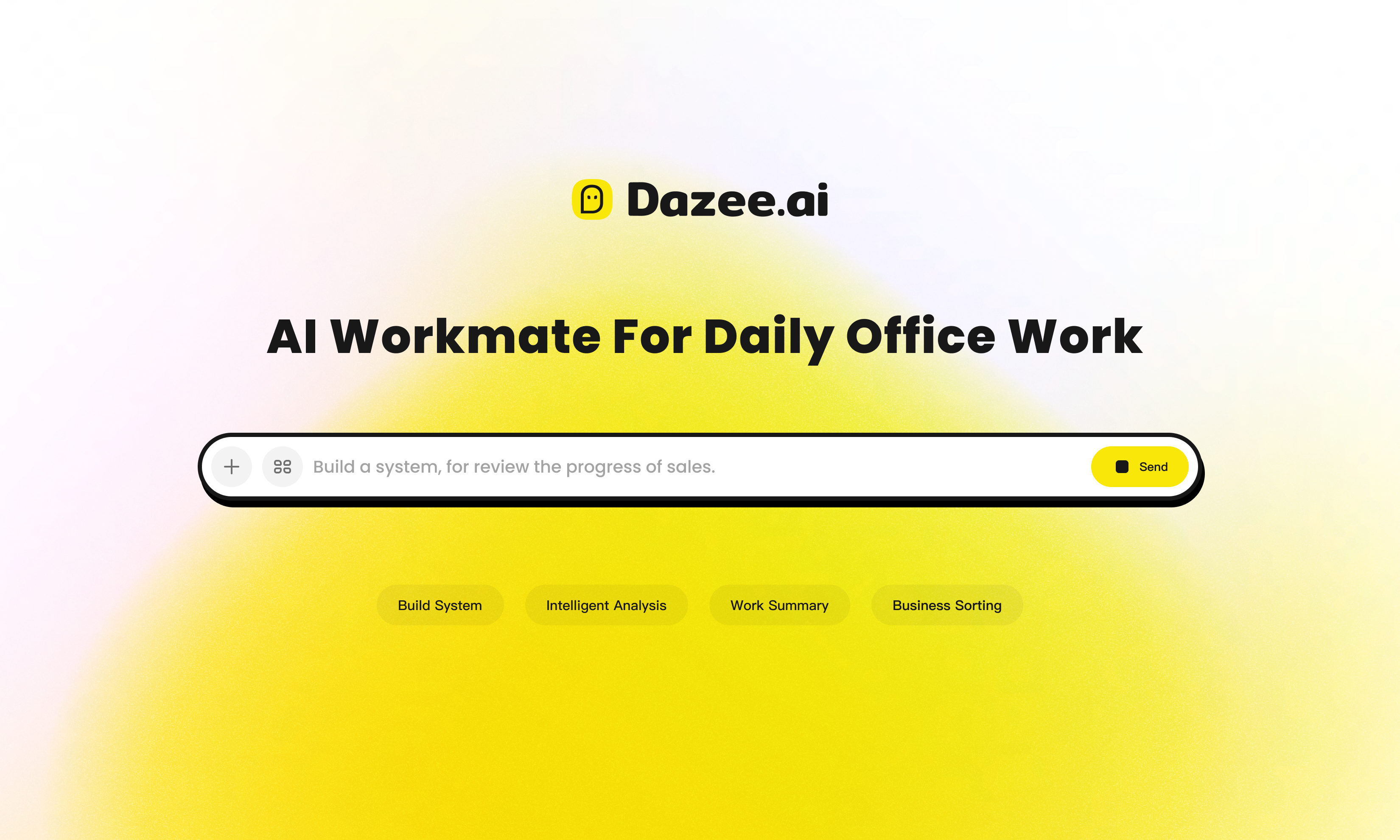 Dazee.ai - Main product screenshot demonstrating key features and user interface