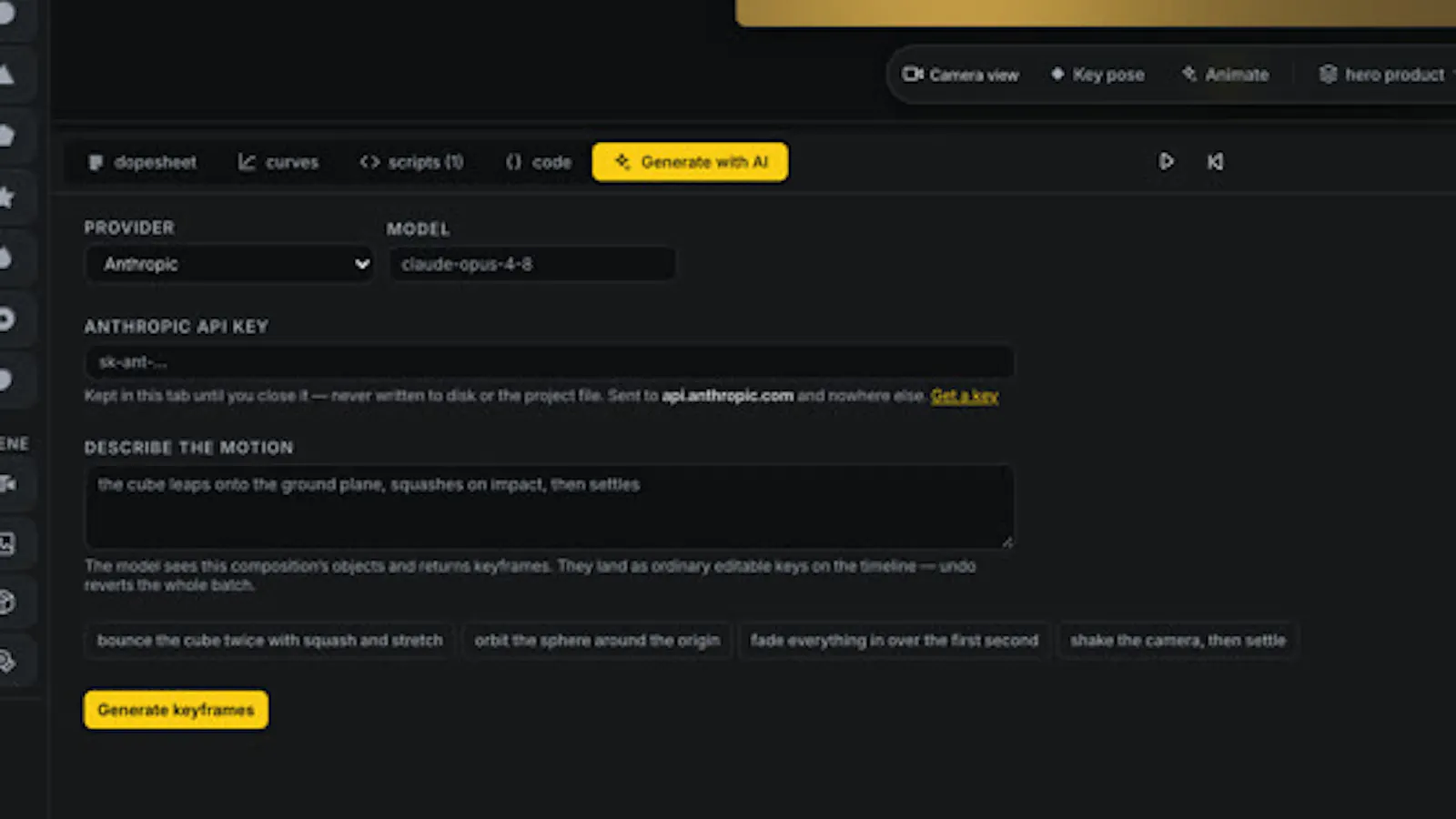 MotionForge screenshot 3