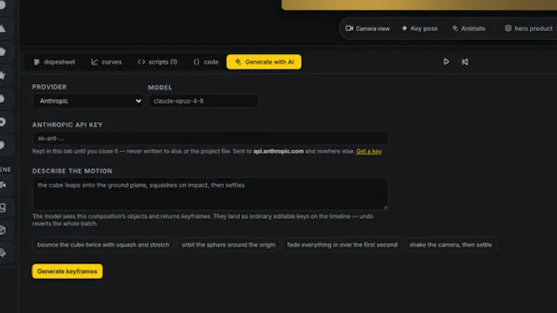 MotionForge screenshot 3