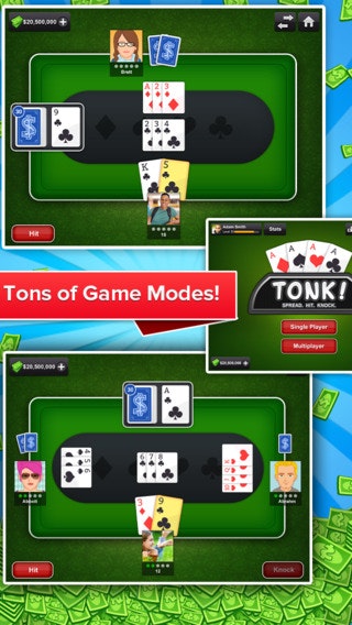 Tonk Card Game: Multiplayer gallery image