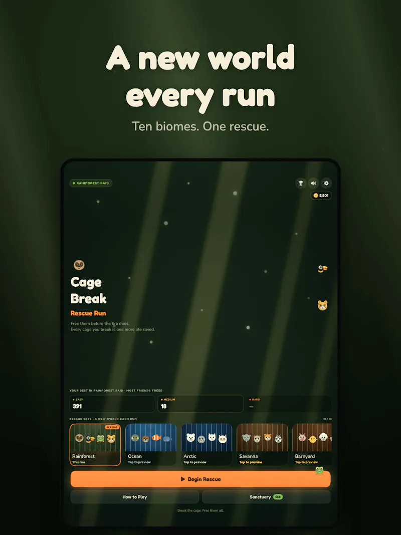 Cage Break: Rescue Run screenshot 4