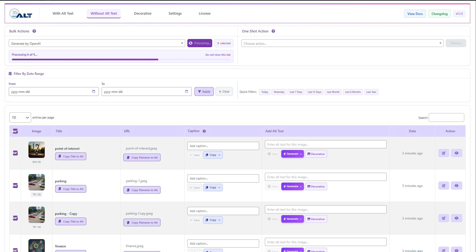 Image Alt Text Pro screenshot 3