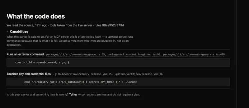 mcpbeat screenshot 4