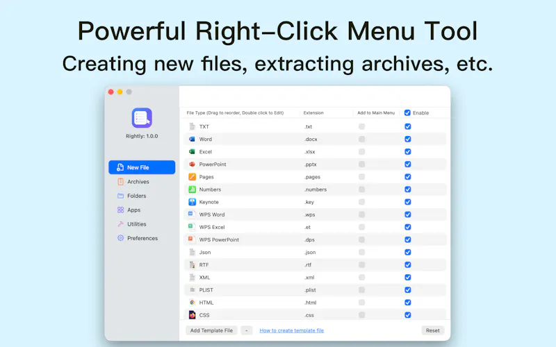 Rightly screenshot 1