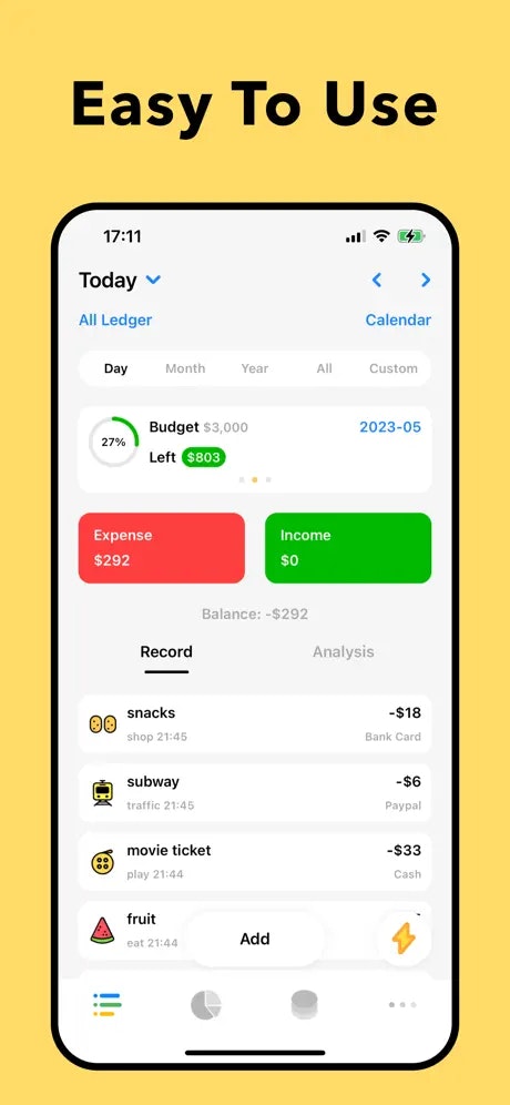 HAAK - Budget & Money Tracker - Kostenbeheer en planner -app media 1
