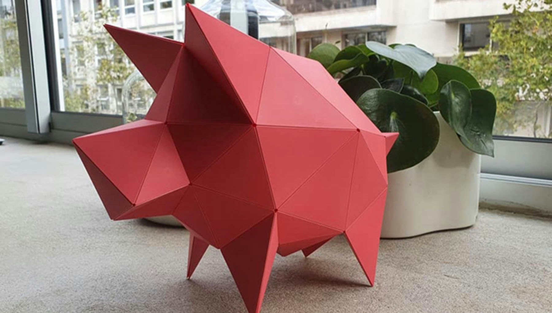 Carapace: prima puzzle 3D di origami fai -da -te media 7