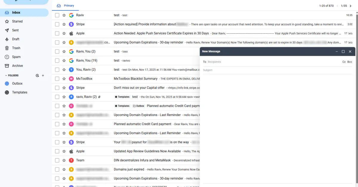 Mailbux product banner