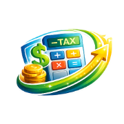 Reverse Sales Tax Calculator - Product Hunt launch logo and brand identity