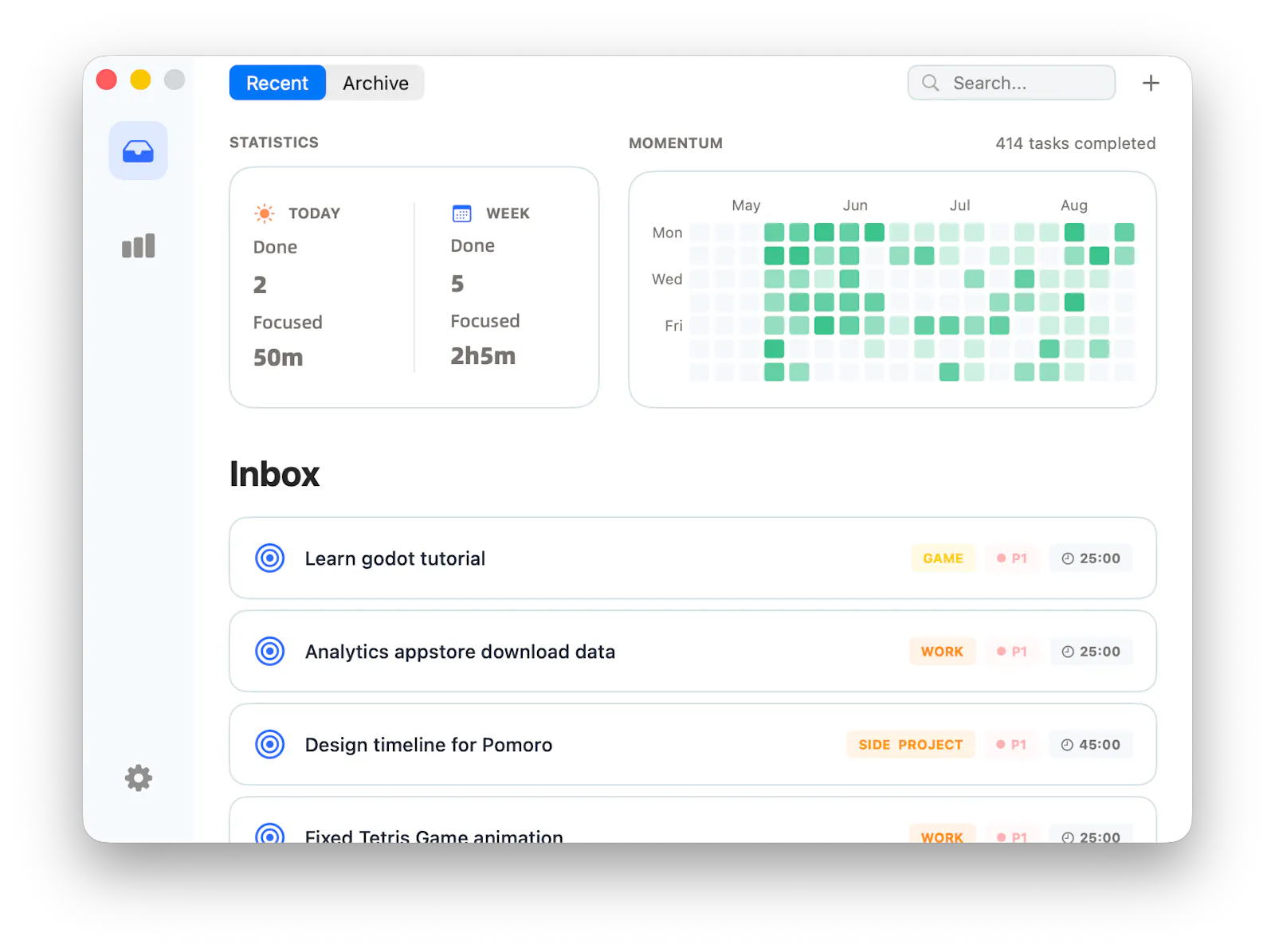 Pomoro screenshot 4