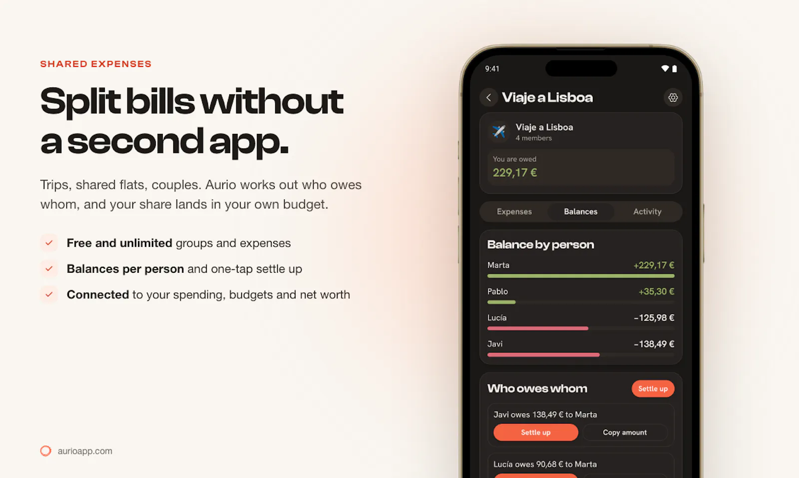 Aurio screenshot 5