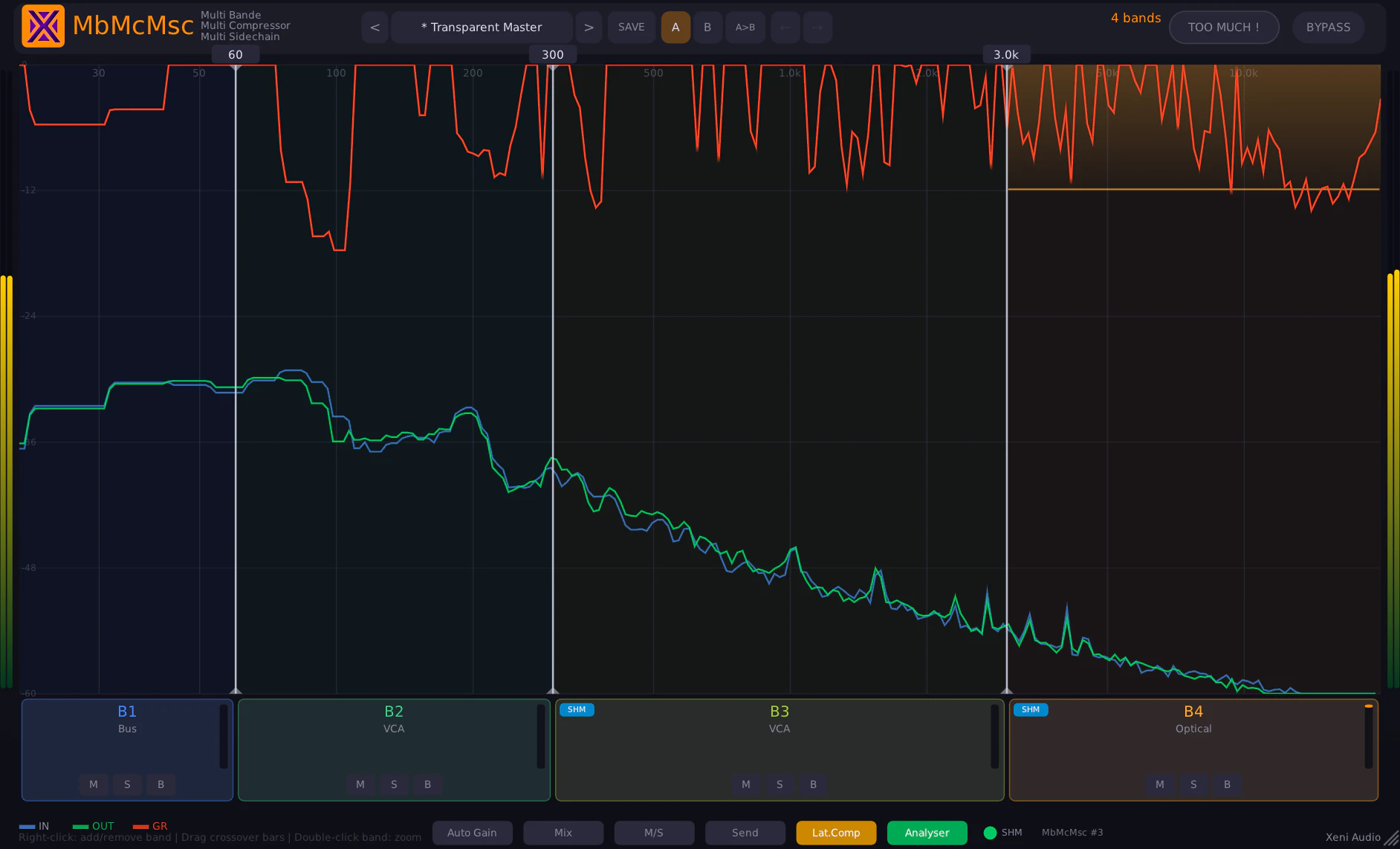 McPlugins Compressor Suite — XeniAudio screenshot 4