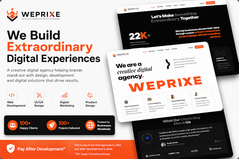 WePrixe Technologies screenshot 1