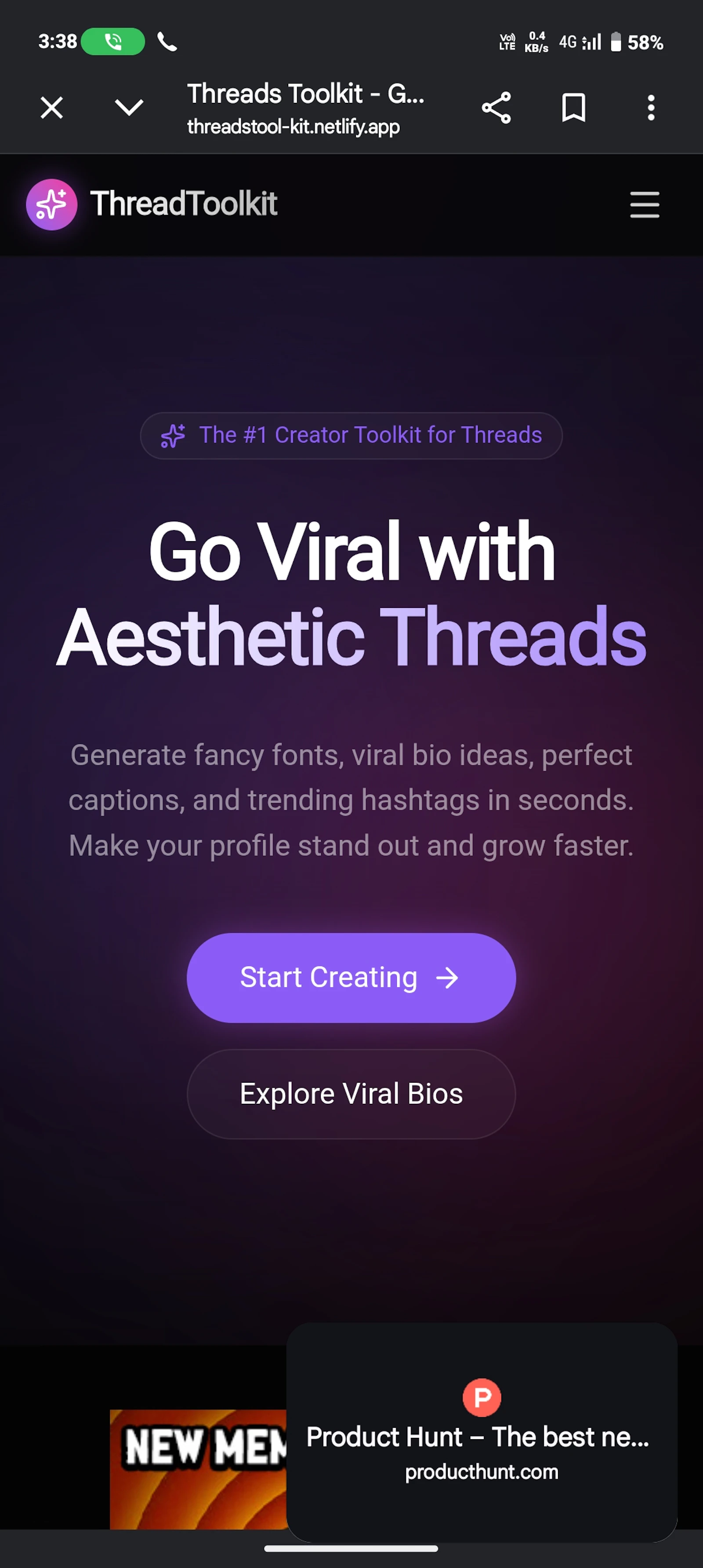Threads Toolkit screenshot 4