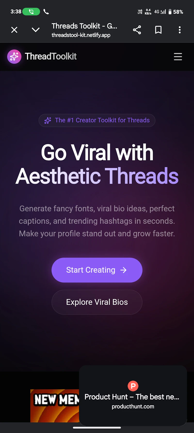 Threads Toolkit screenshot 4