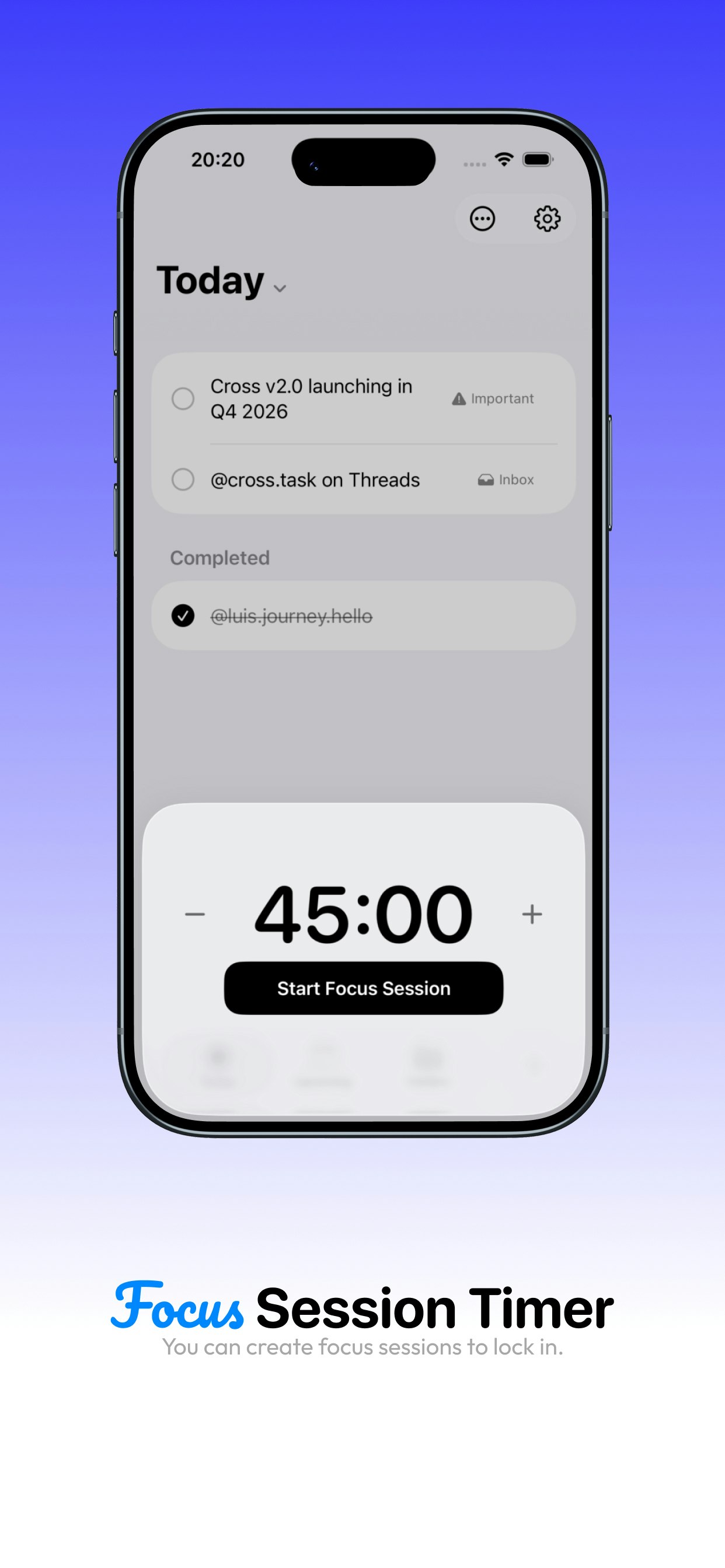 Cross: The todo app that syncs to Notion gallery image