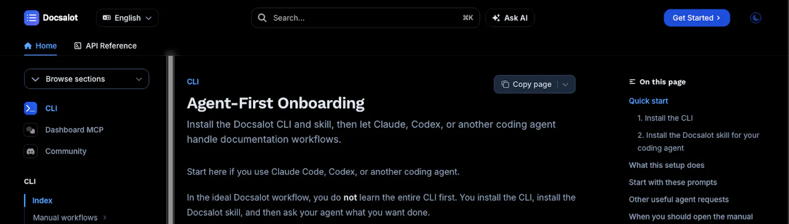 DocsAlot CLI screenshot 2