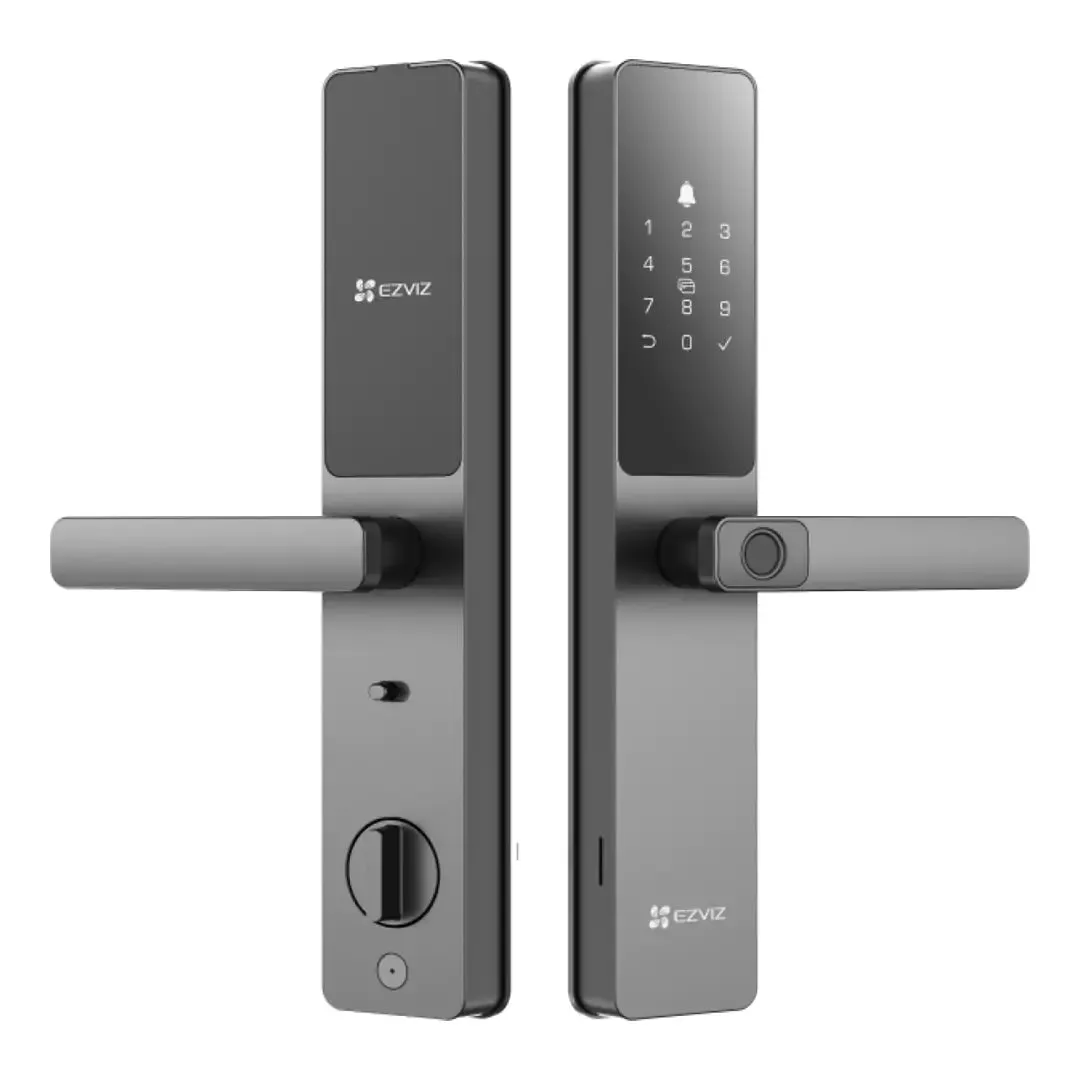 EZVIZ Smart Fingerprint Wooden Door Lock gallery image
