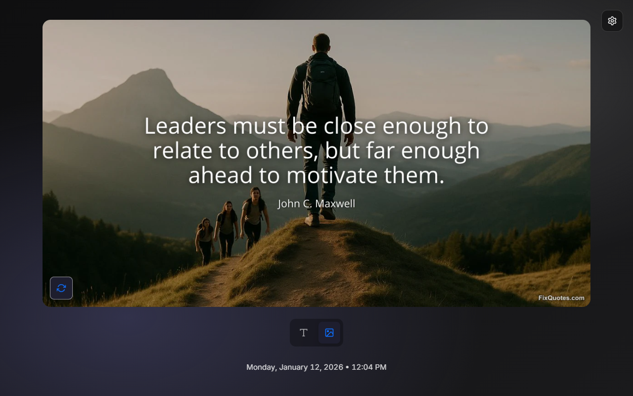 FixQuotes, Inspiration for Every New Tab gallery image