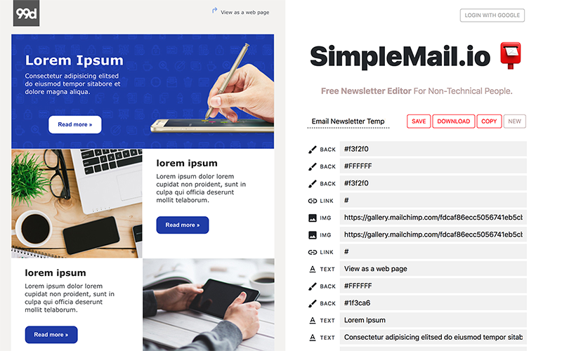 SimpleMail.io gallery image