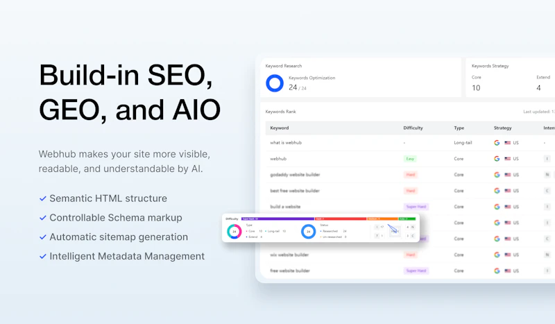 Webhub screenshot 3