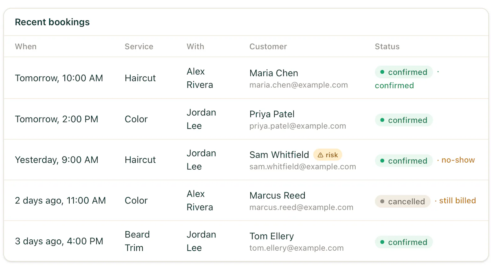 DayO Book — Every day, booked. screenshot 3