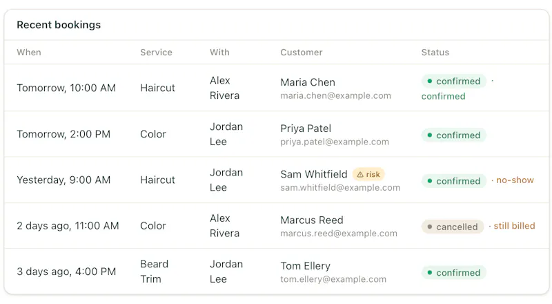 DayO Book — Every day, booked. screenshot 3