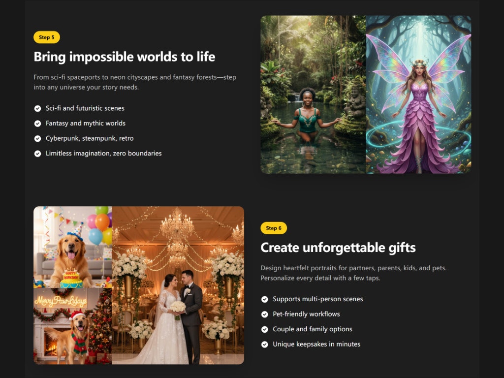SceneYou.art - Screenshot 4 showing product features and functionality