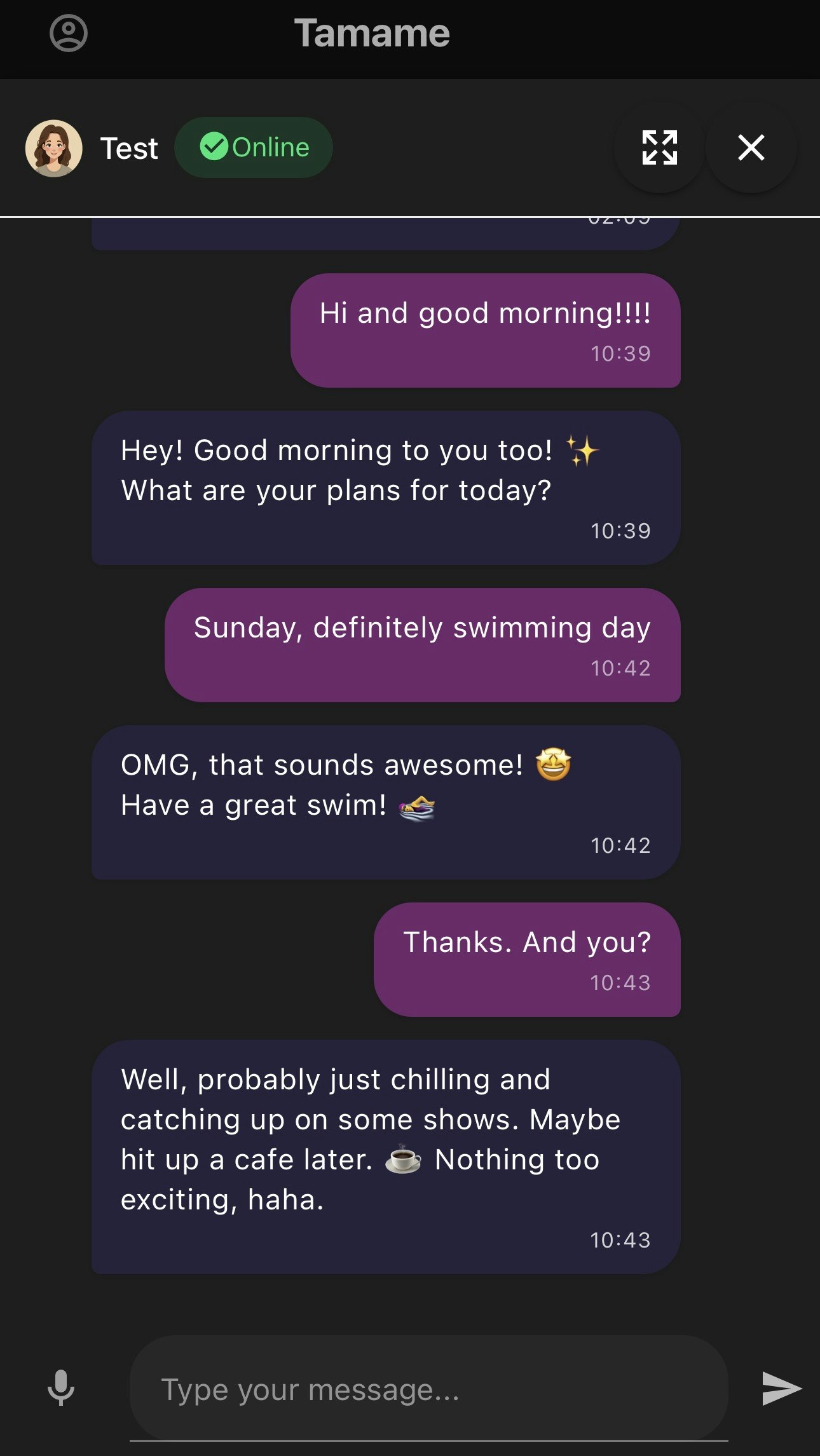Tamame - Screenshot 4 showing product features and functionality