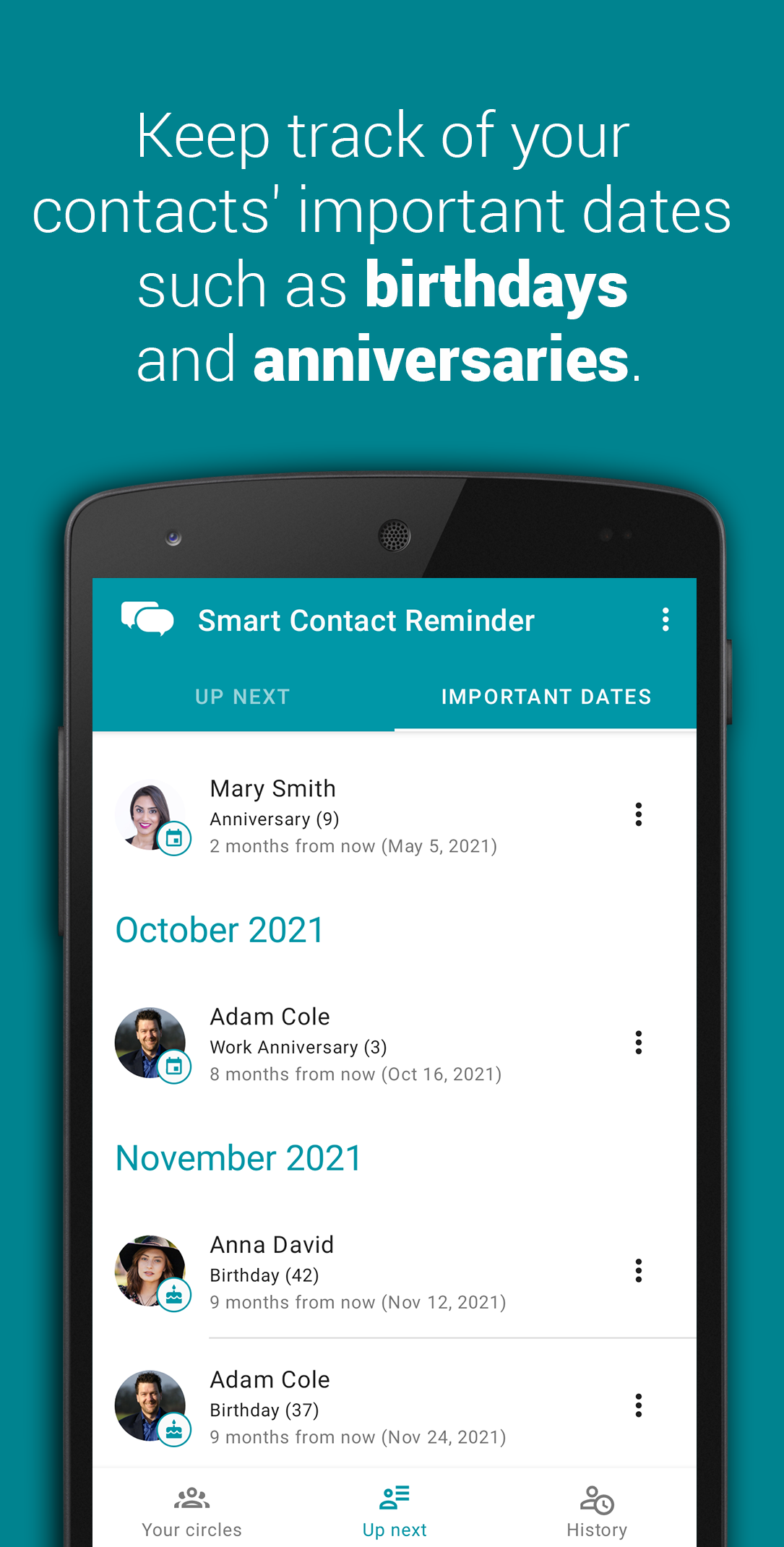 Smart Contact Reminder gallery image