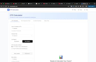 CTC Calculator gallery image