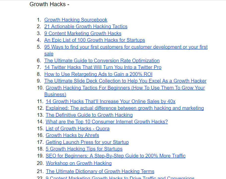 The Ultimate Growth Hacking Resource gallery image