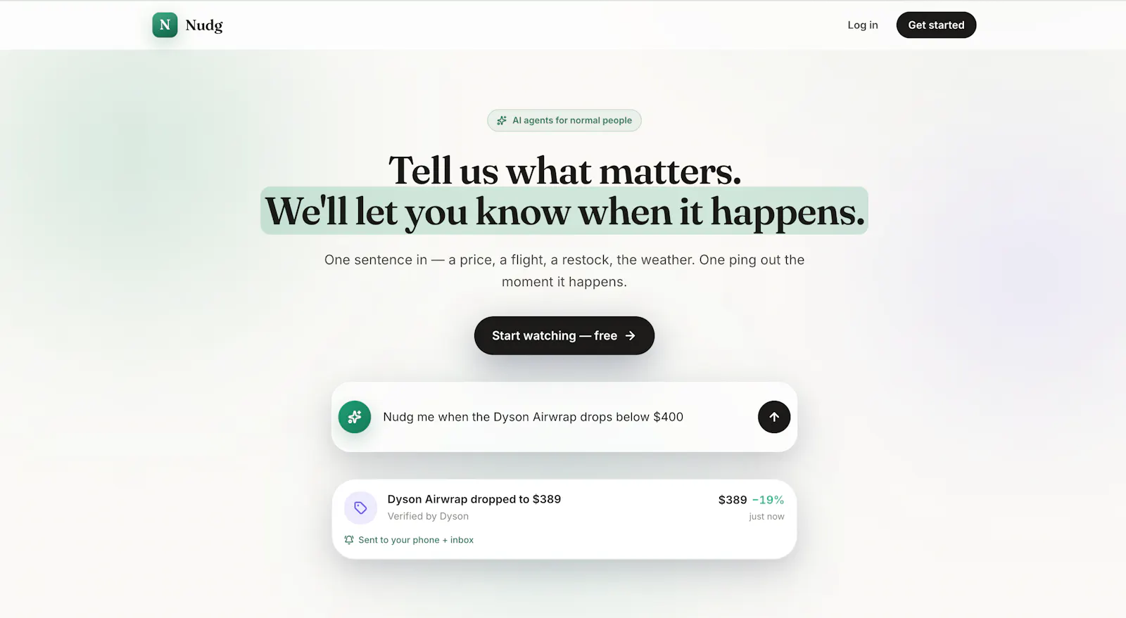 Nudg screenshot 1